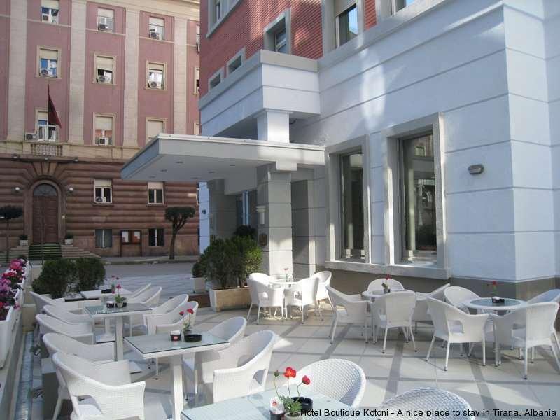 Boutique Hotel Kotoni Тирана Ресторан фото