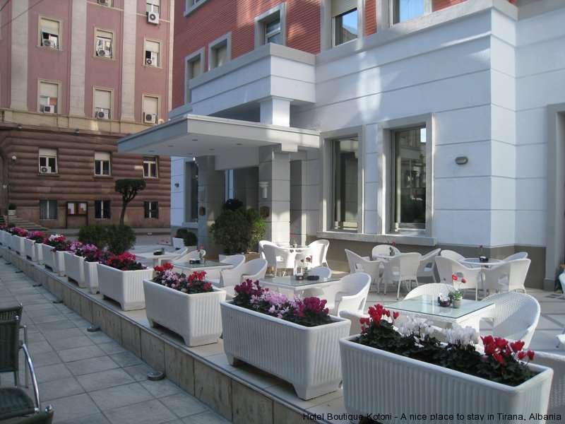 Boutique Hotel Kotoni Тирана Ресторан фото